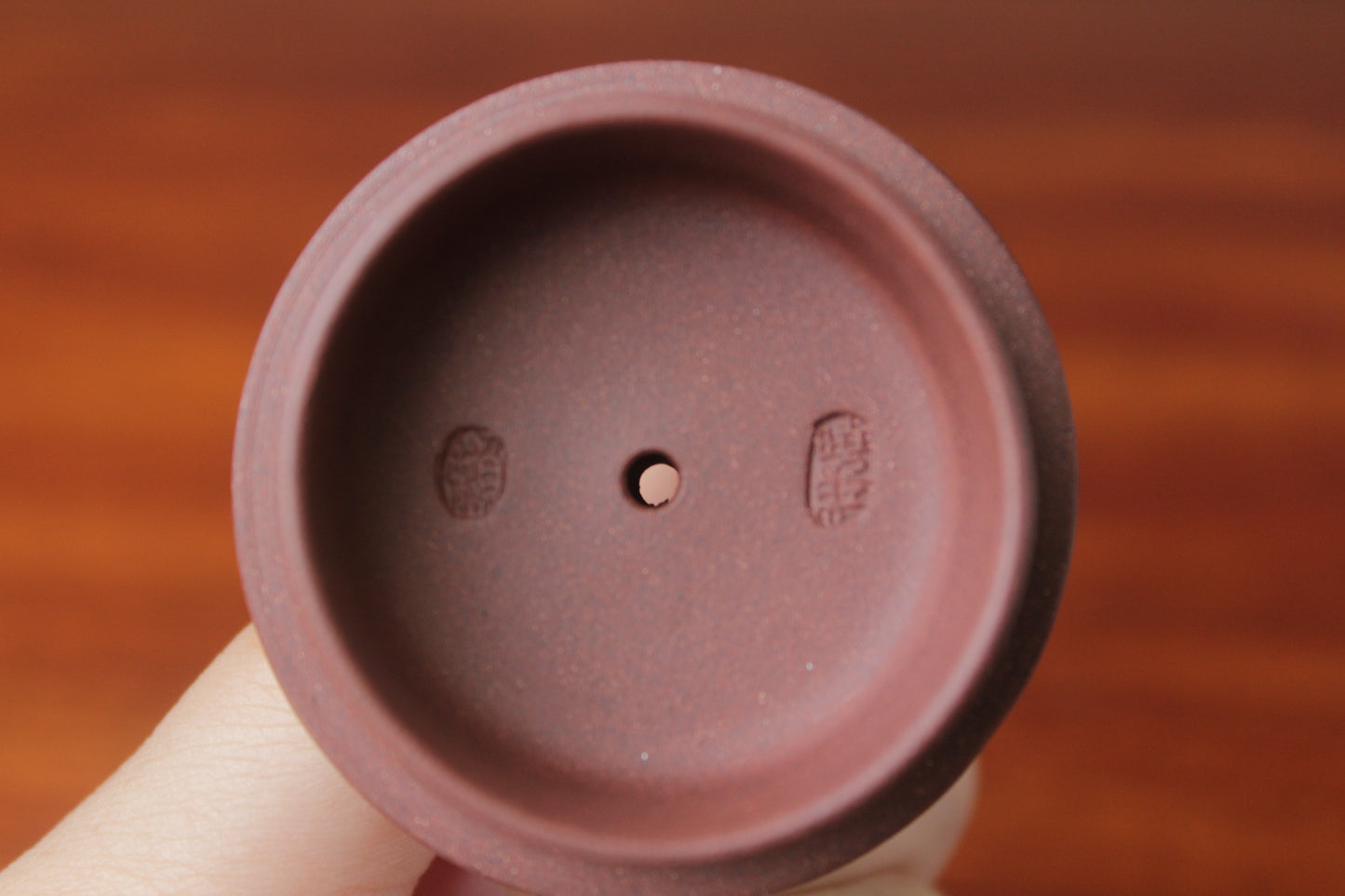 yixing teapot zhu bian half handmade 170ml