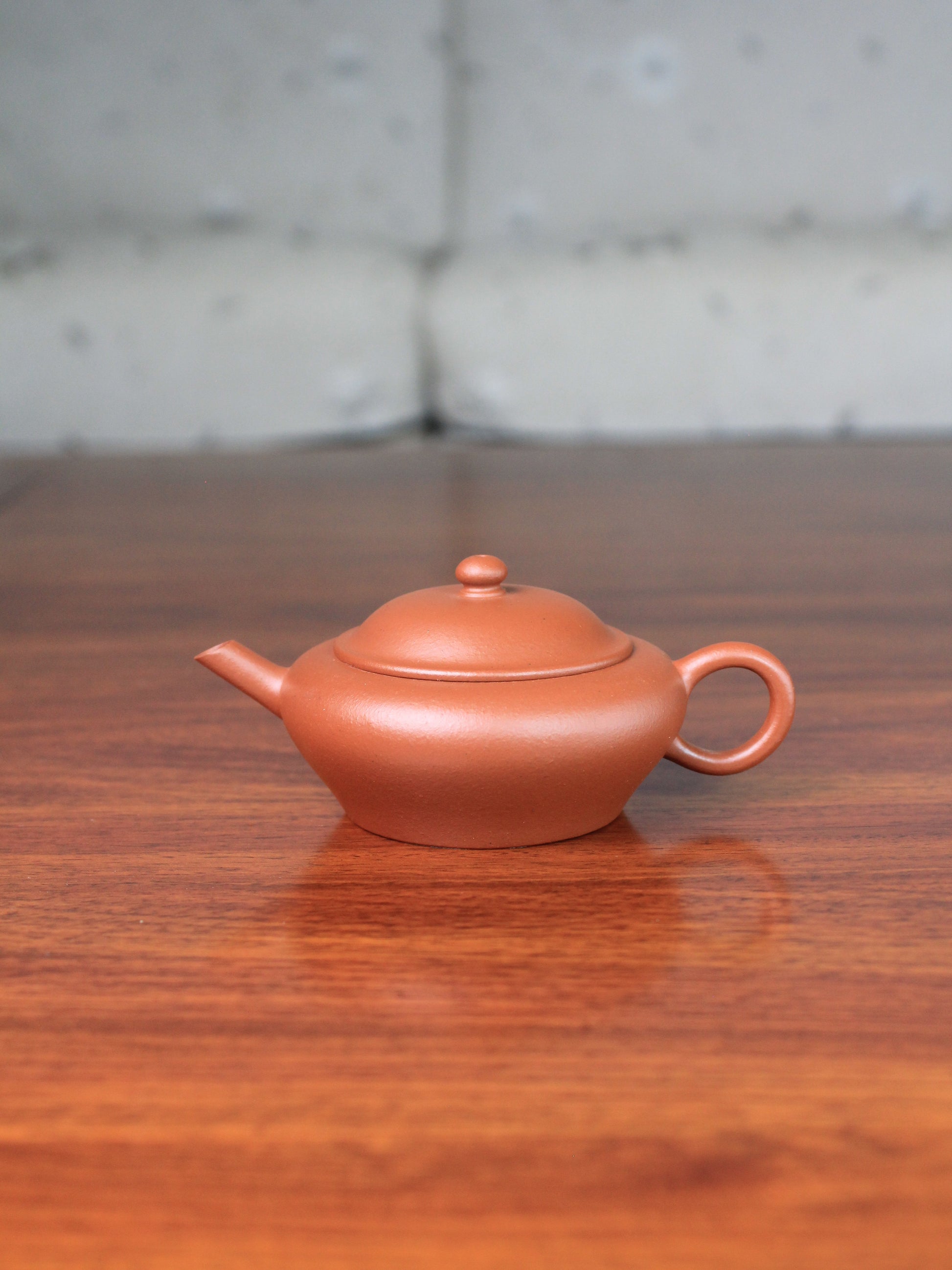 Small zhuni teapot on the table