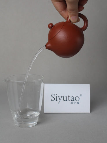 perfect pour dragon egg zisha teapot