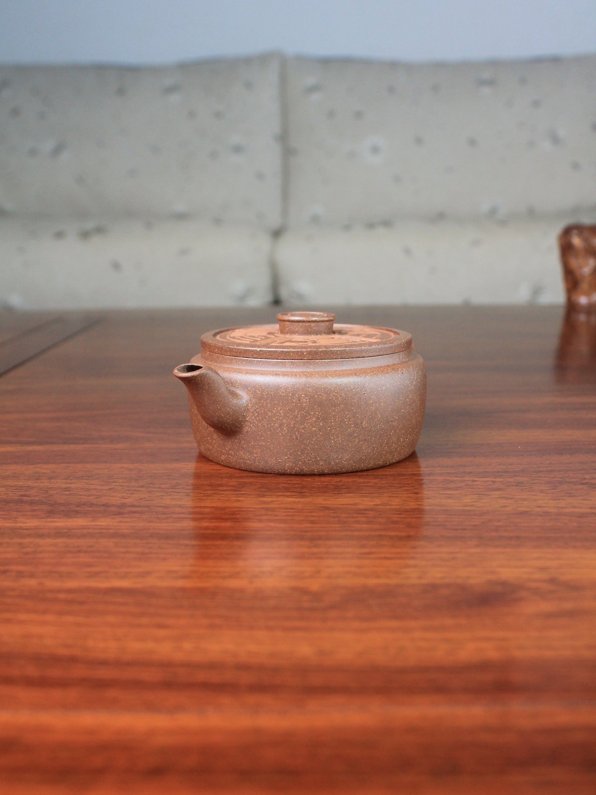 zisha teapot on the table