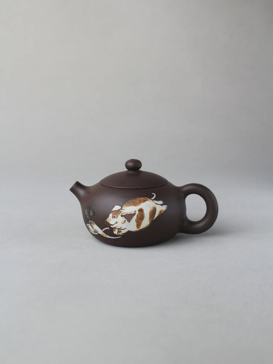yixing zisha teapot named xishi 85ml