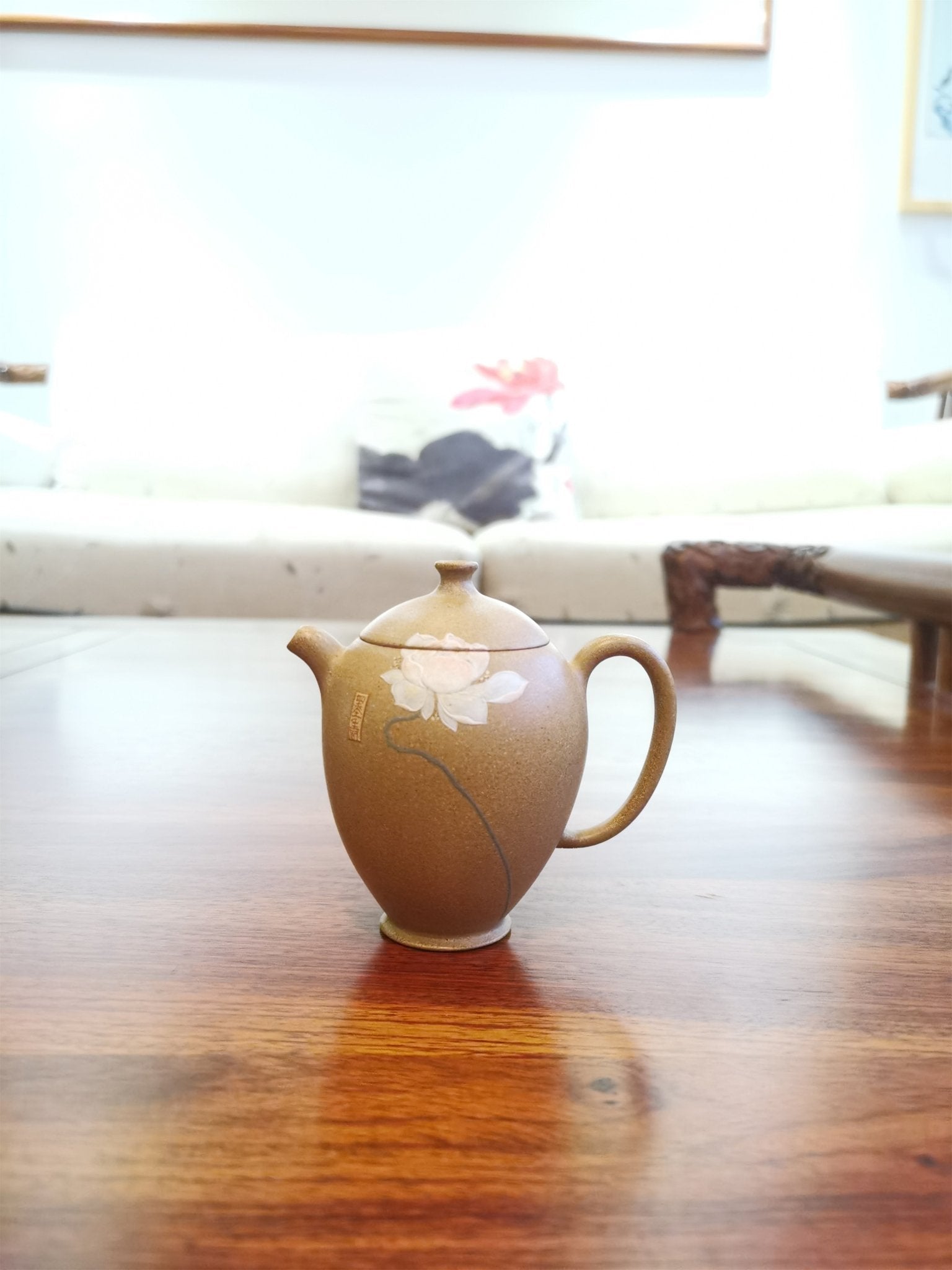 yixing teapot from zisha art gallery qing  front