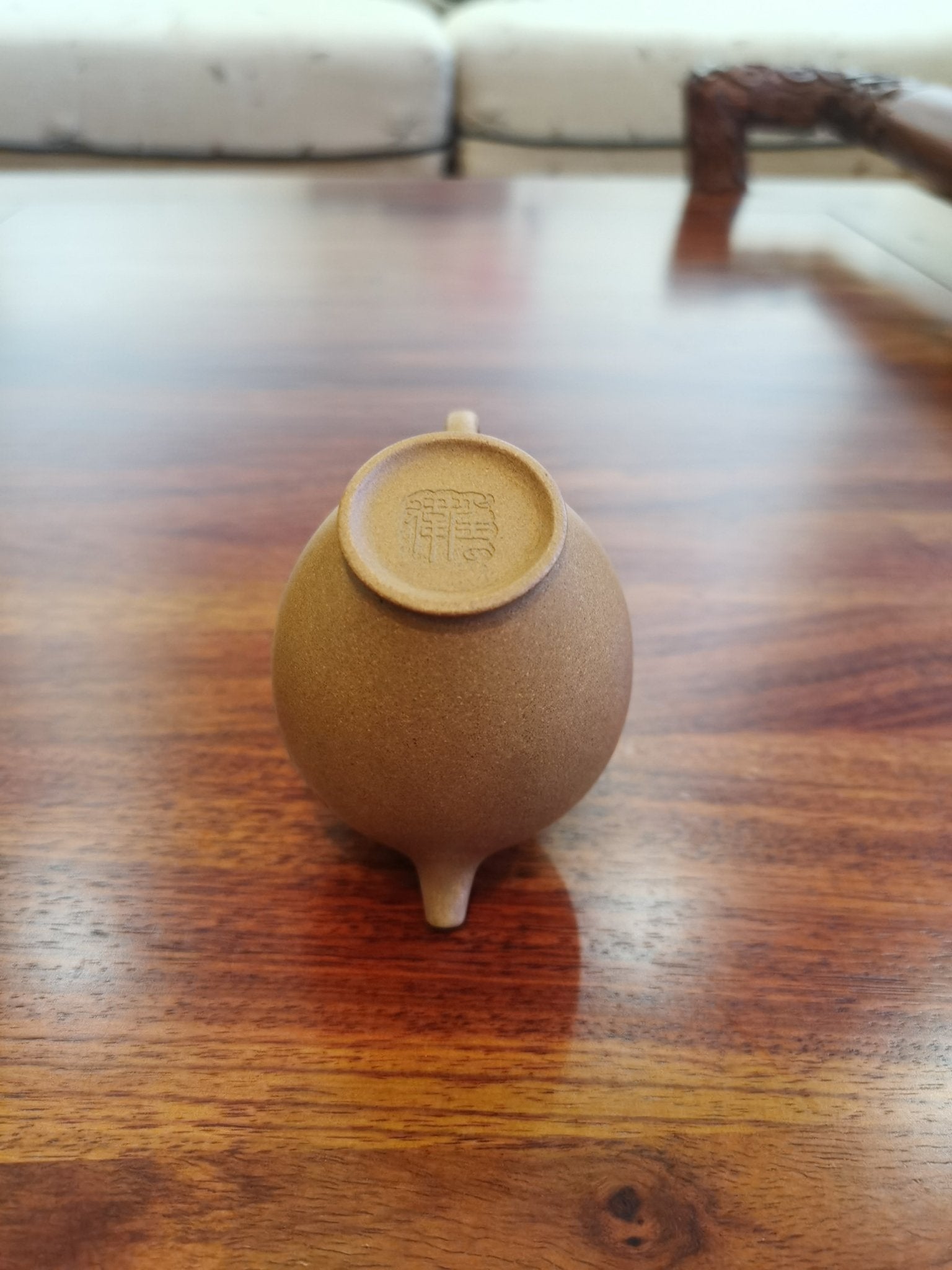 yixing teapot from zisha art gallery qing  mark