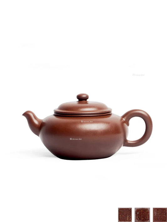 bian ying yixing clay teapot