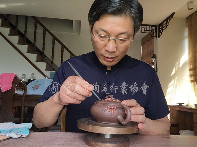 yixing teapot artist wu kaihu