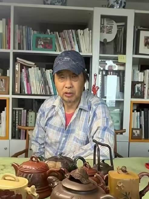 yixing teapot artist xu nan at his studio