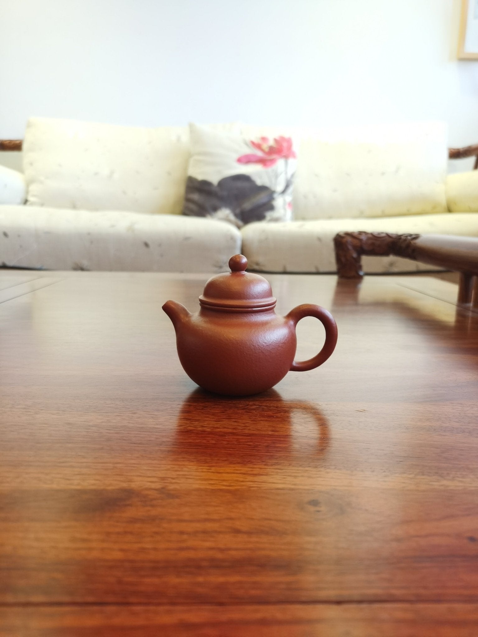 half handmade yixing teapot