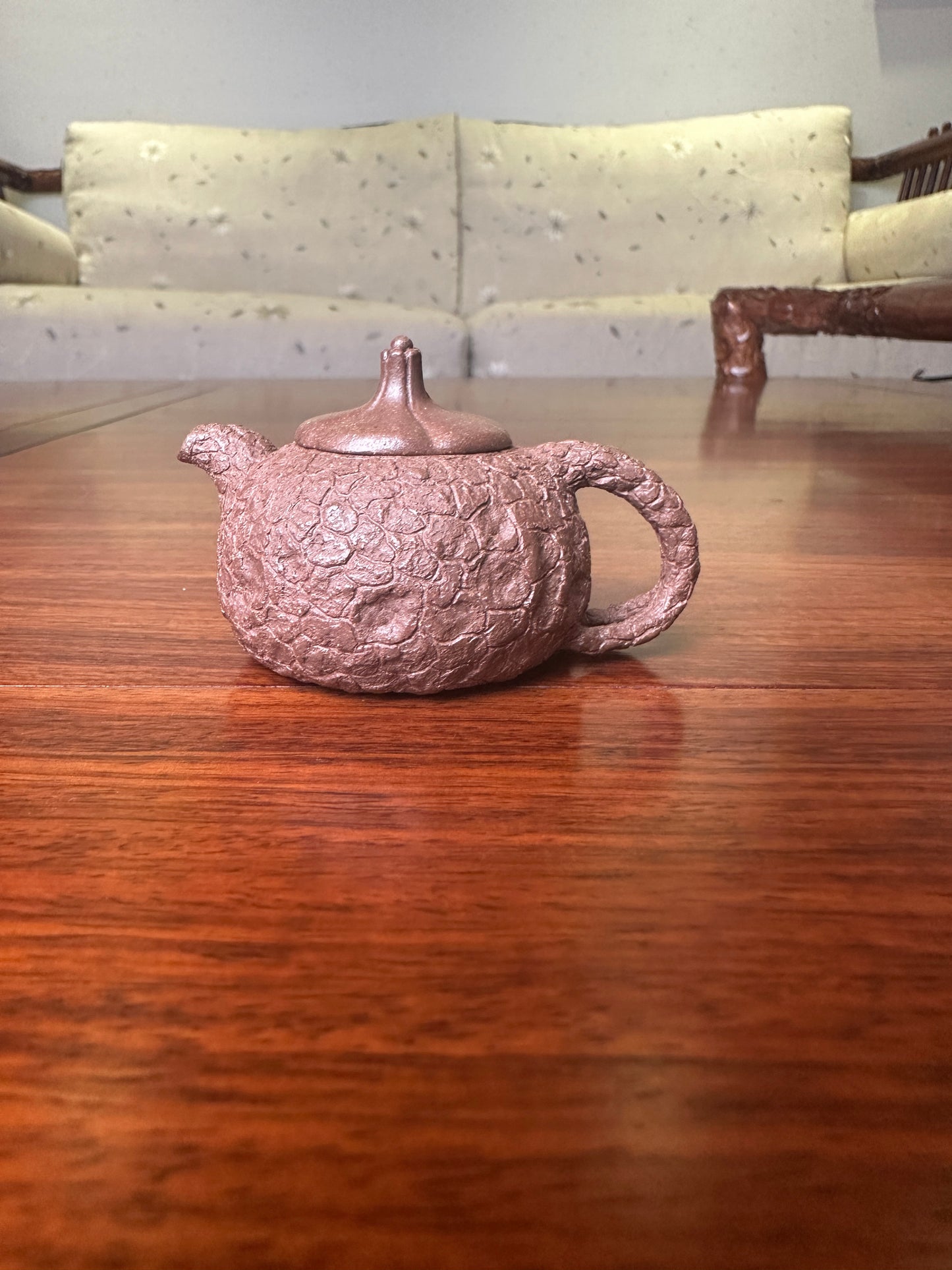 Artwork Yixing teapot gong chun 50ml fully handmade by Shuai Liu