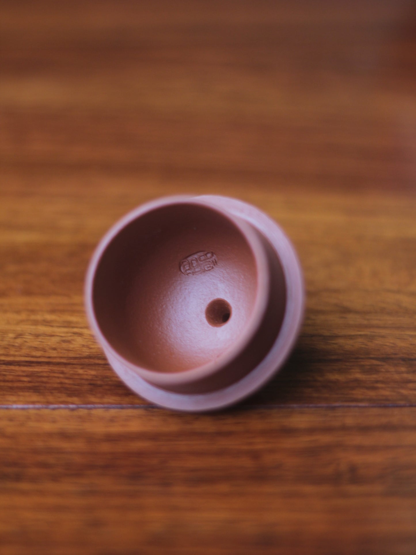 Clay teapot flower designs lid