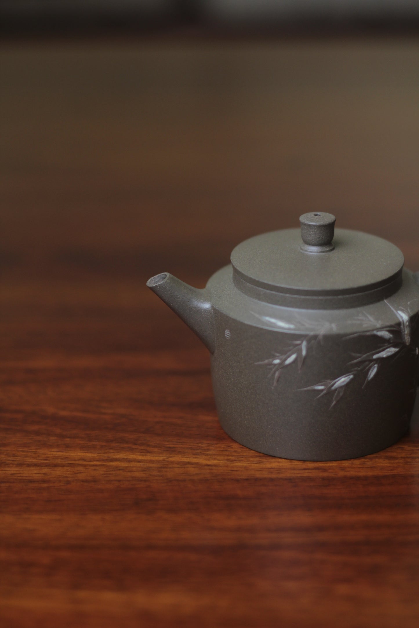 Clay teapot snow bamboo mouth