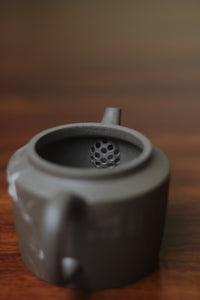 Clay teapot snow bamboo filter