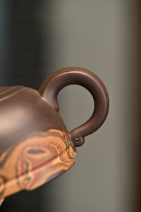 Siyutao teapot bull full handcraft 360ml yixing teapot