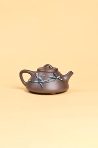 Siyutao teapot The snow and bamboo full handcraft 195ml Yixing teapot