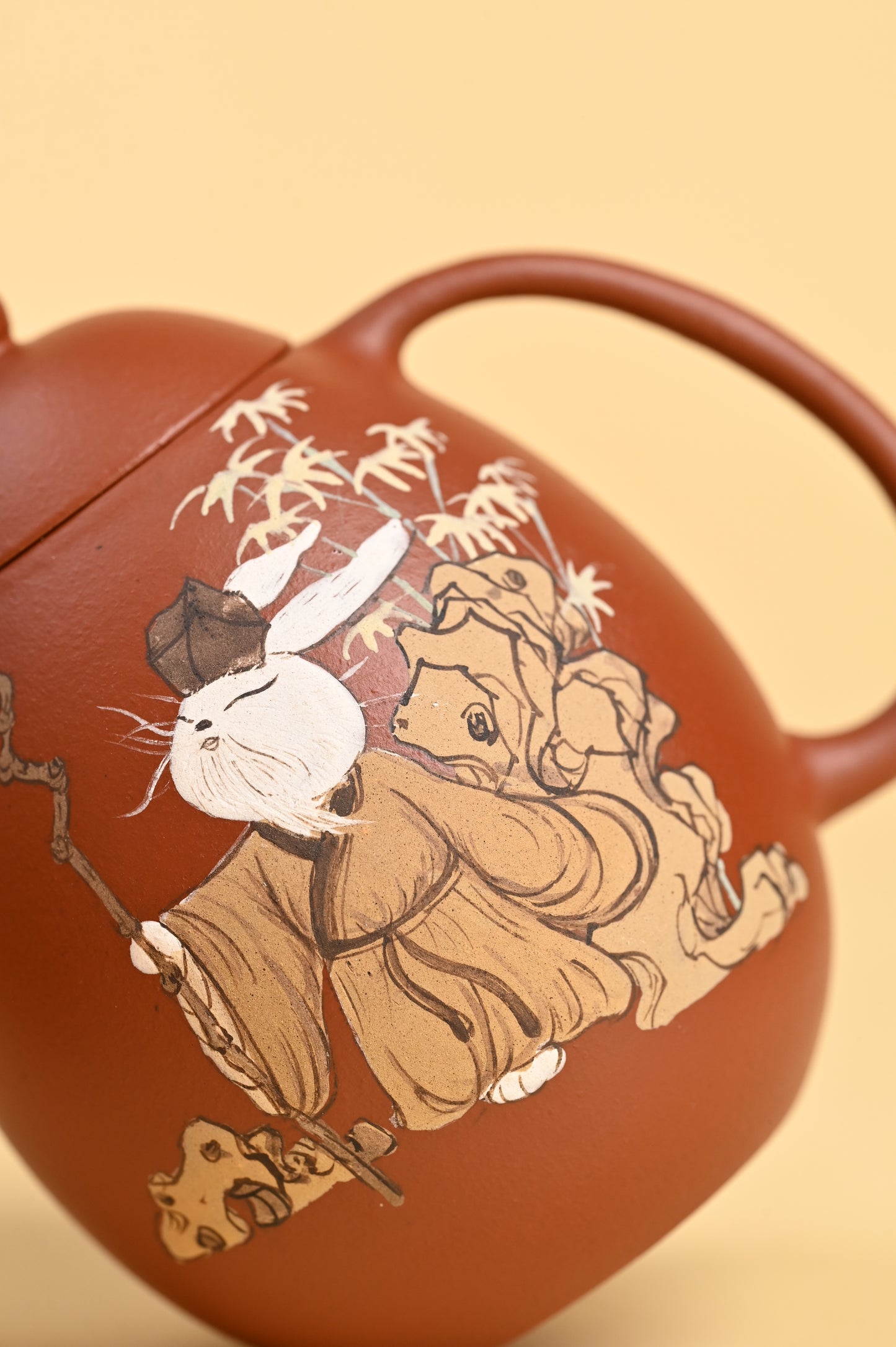 Siyutao the rabbit 180ml full handcraft yixing teapot