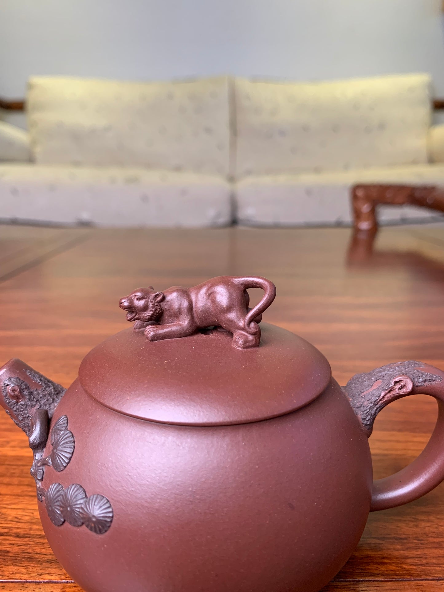 Siyutao teapot leopard 195ml fully handmade