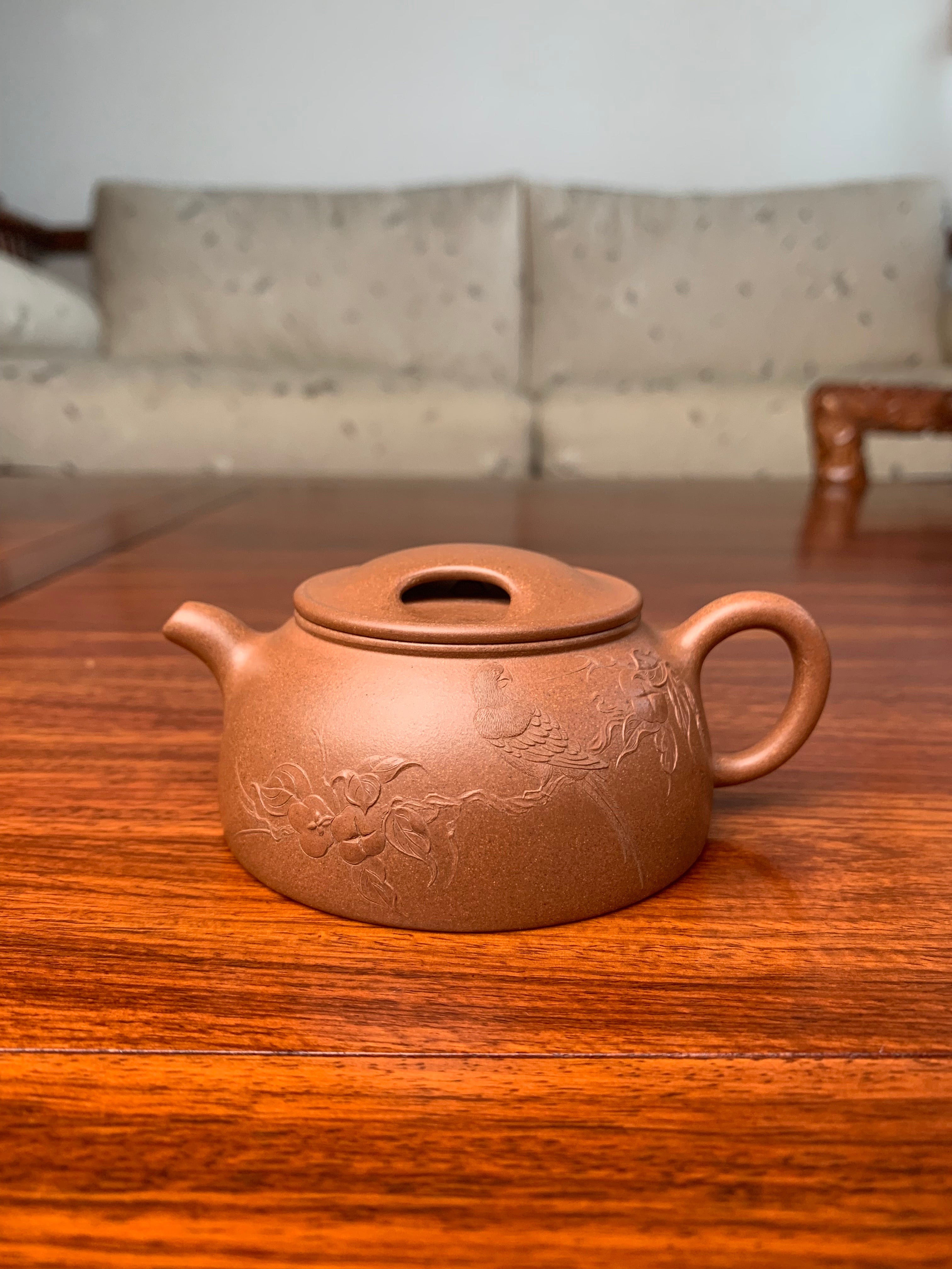 Siyutao artwork teapot good thing happen 120ml fully handmade by Wei Ren