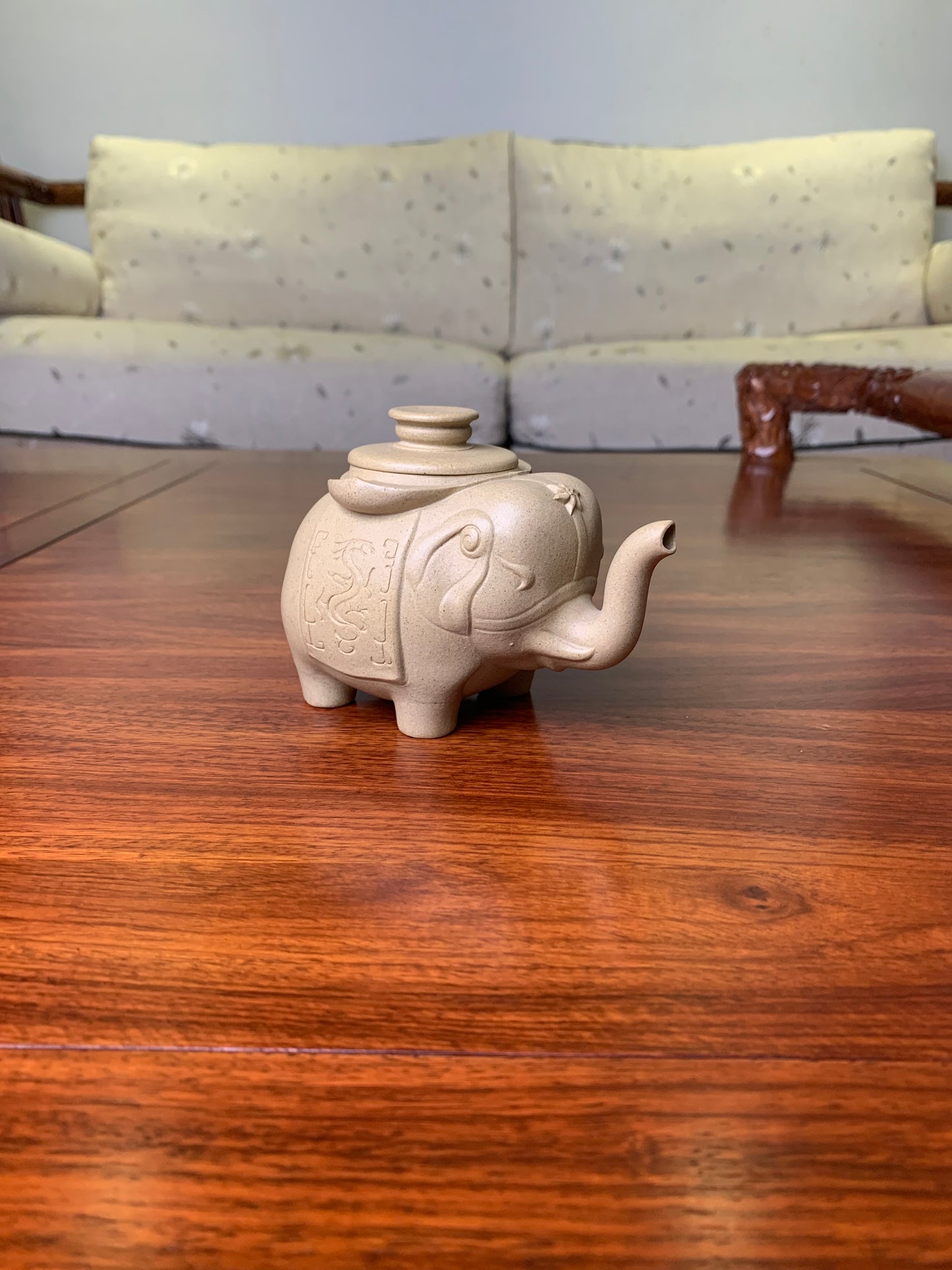 Siyutao artwork teapot elephant 190ml fully handcrafted