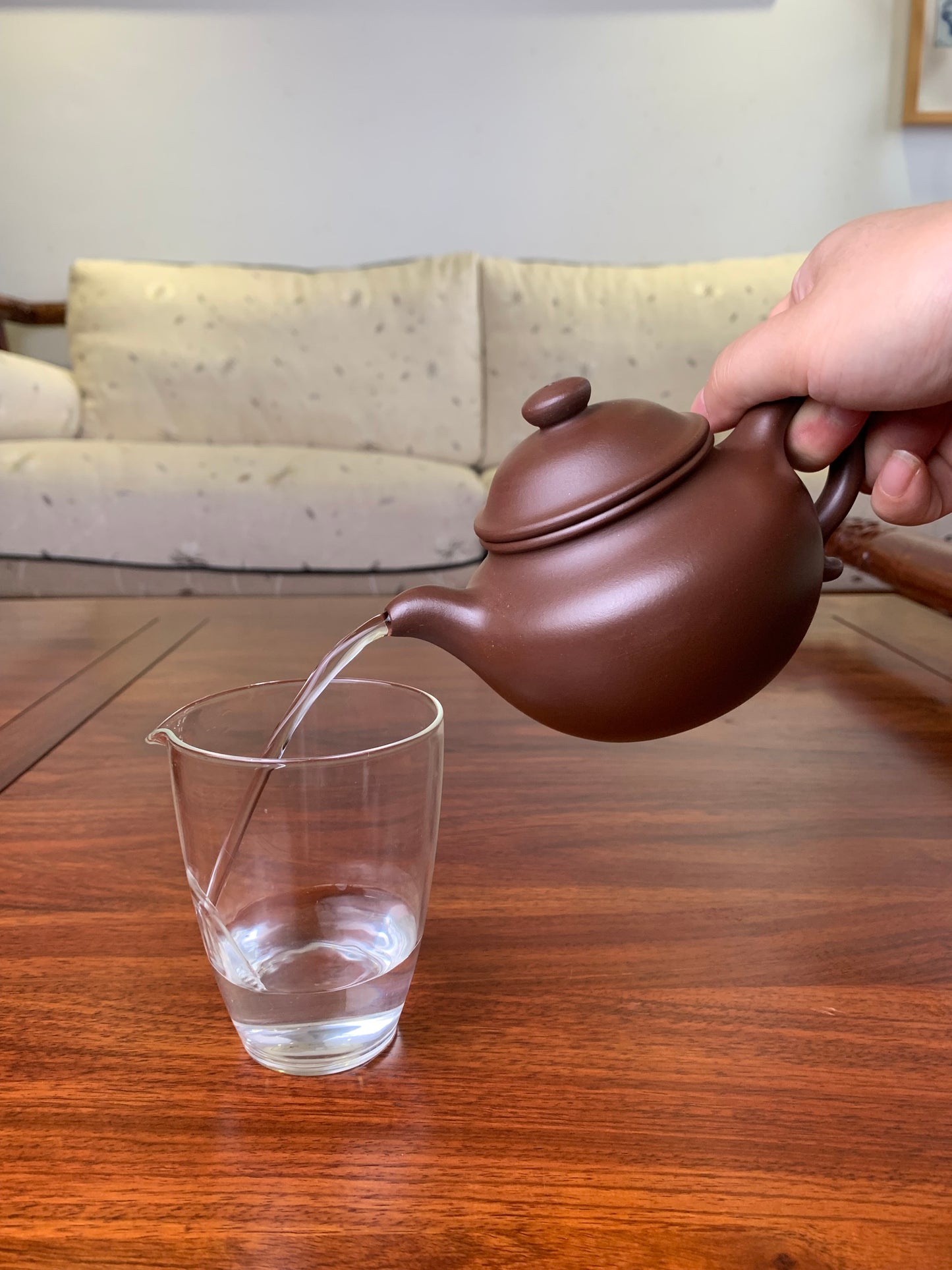 Yixing teapot Lian Zi 300ml fully handmade