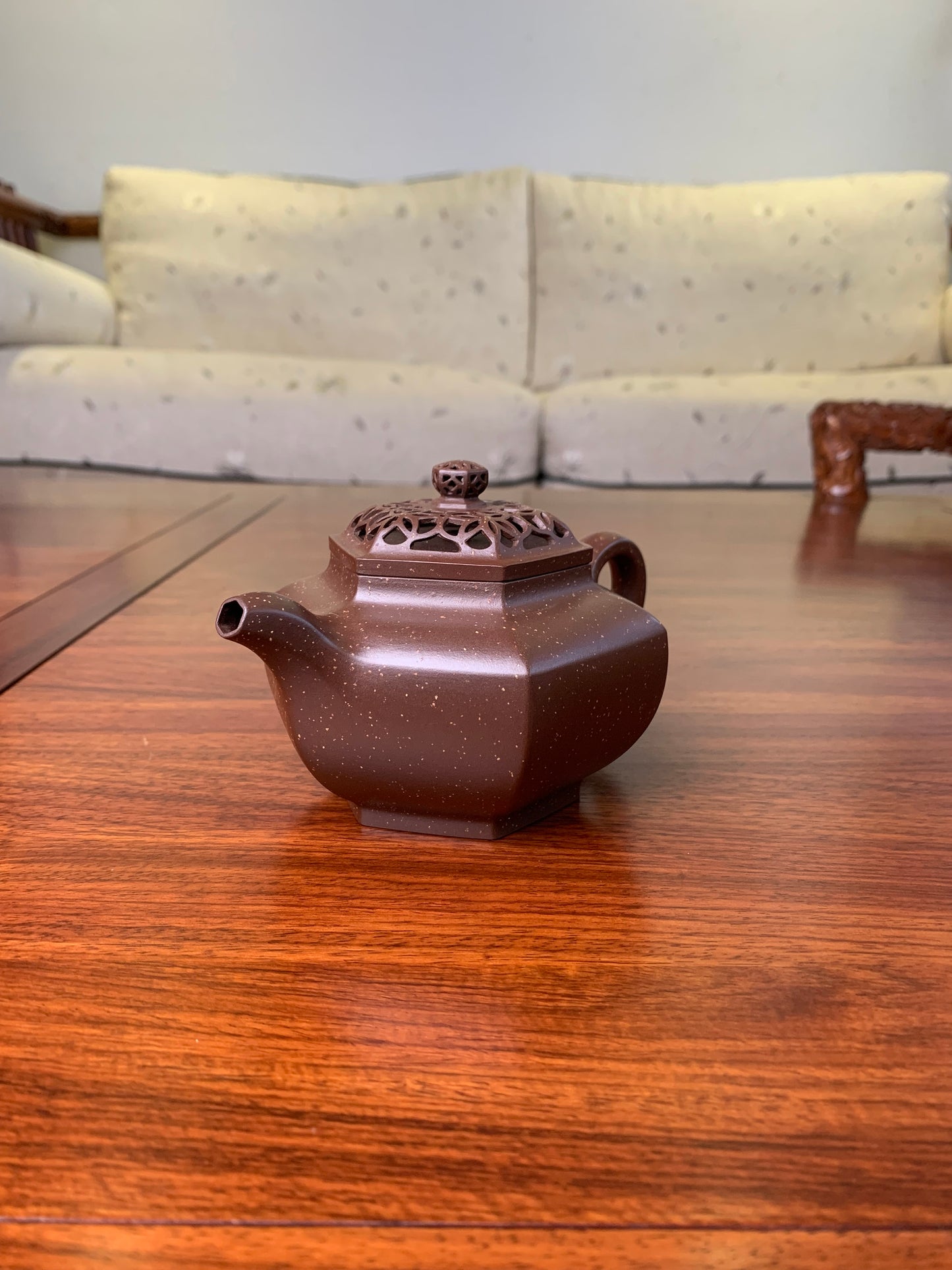 Siyutao artwork teapot Liu Fang 240ml fully handcrafted by Yang