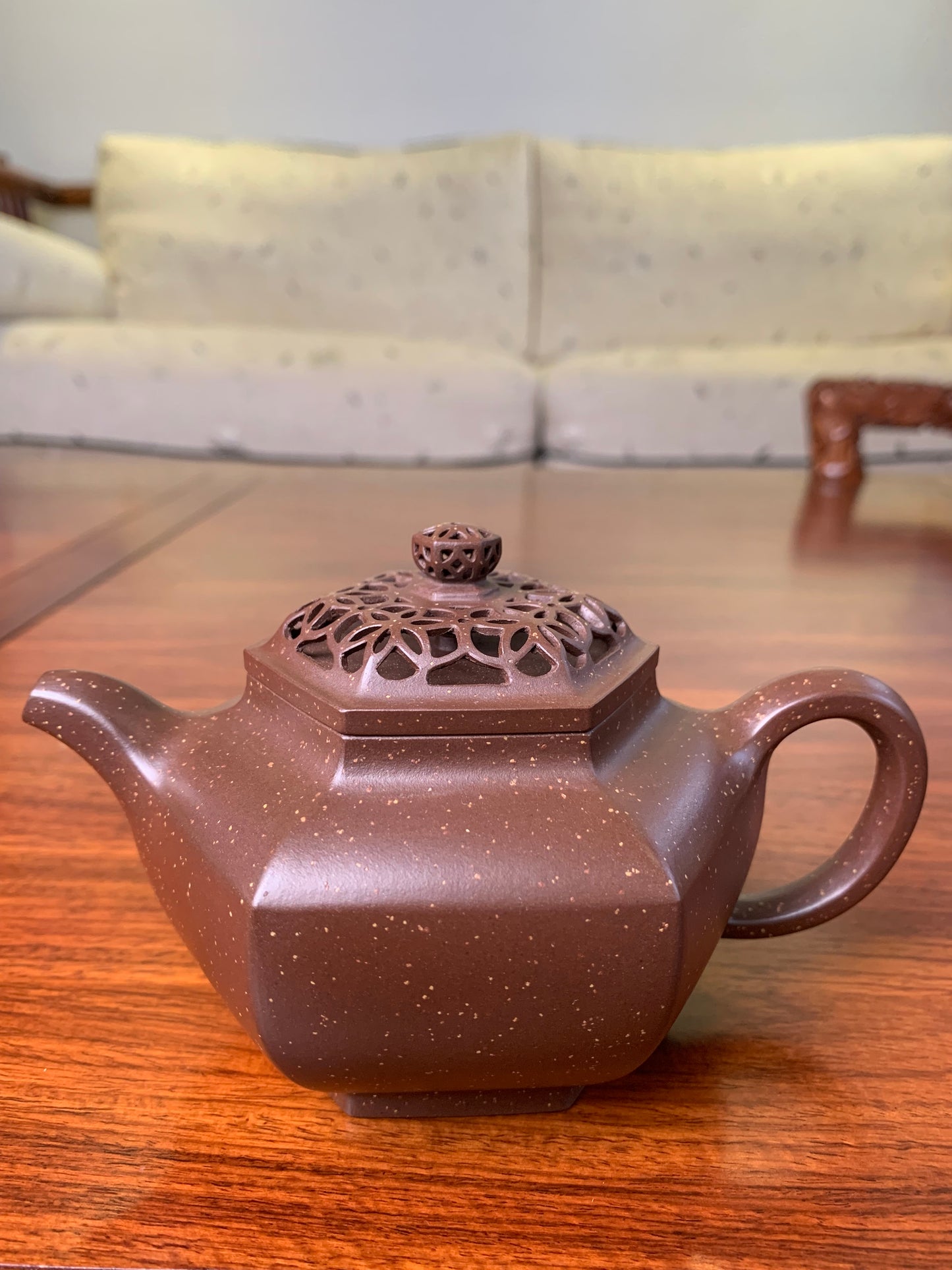 Siyutao artwork teapot Liu Fang 240ml fully handcrafted by Yang