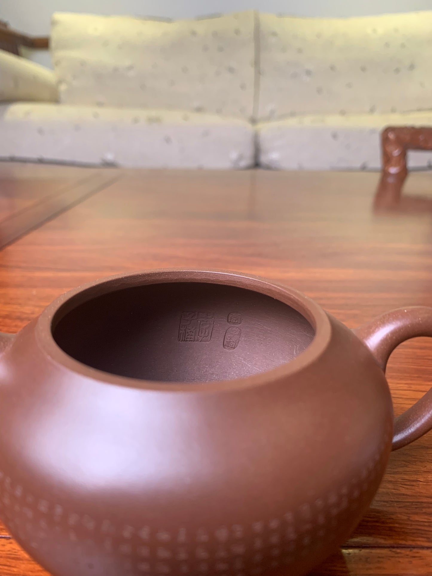 Yixing teapot Xiu 215ml fully handmade