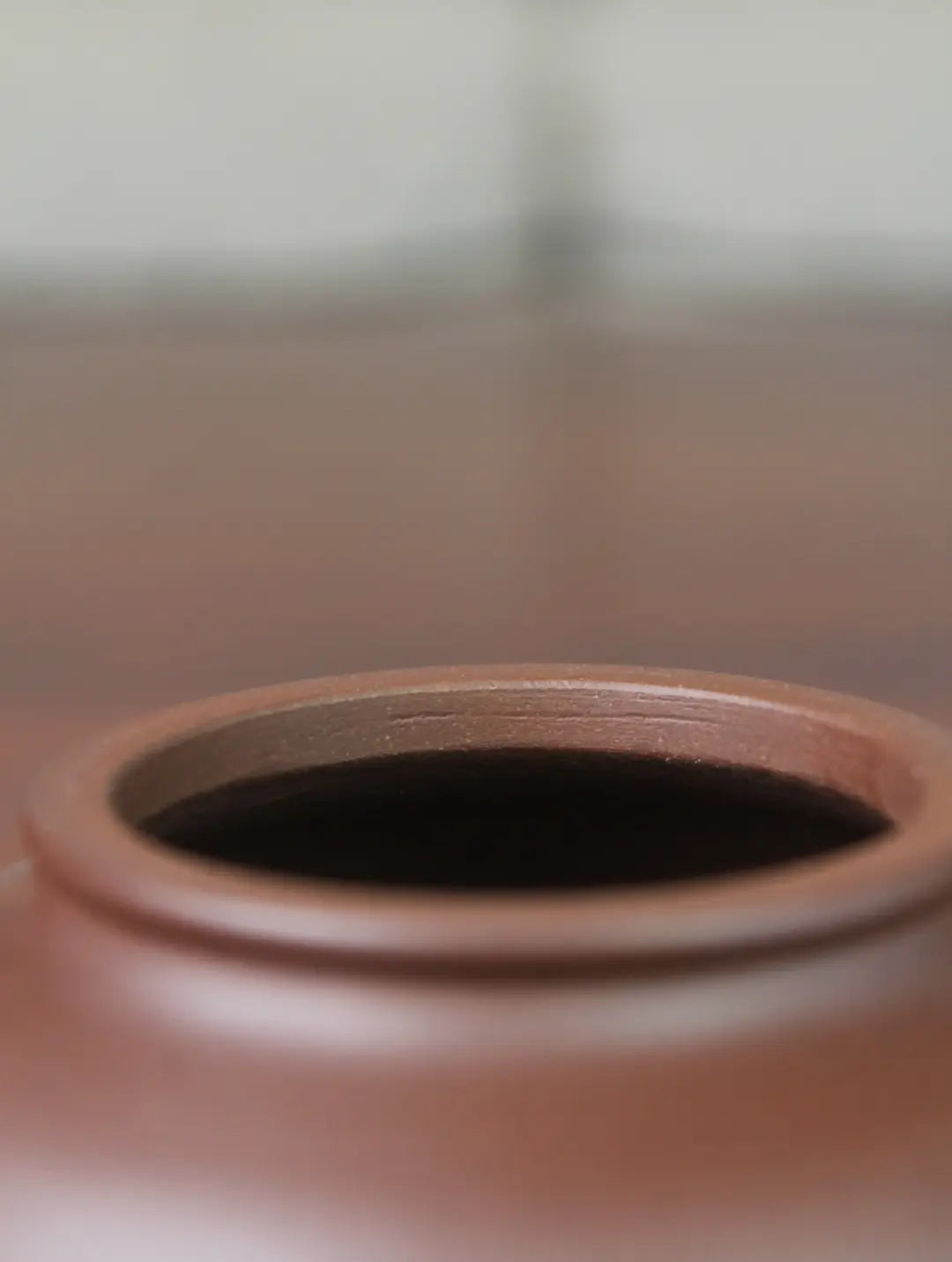 Yixing teapot Rong tian half handmade 230ml Lao zi ni zisha