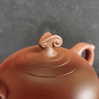 Yixing Teapot The Aries Yixing Zisha DiCaoQing Clay 230ml Full Handmade -Siyutao