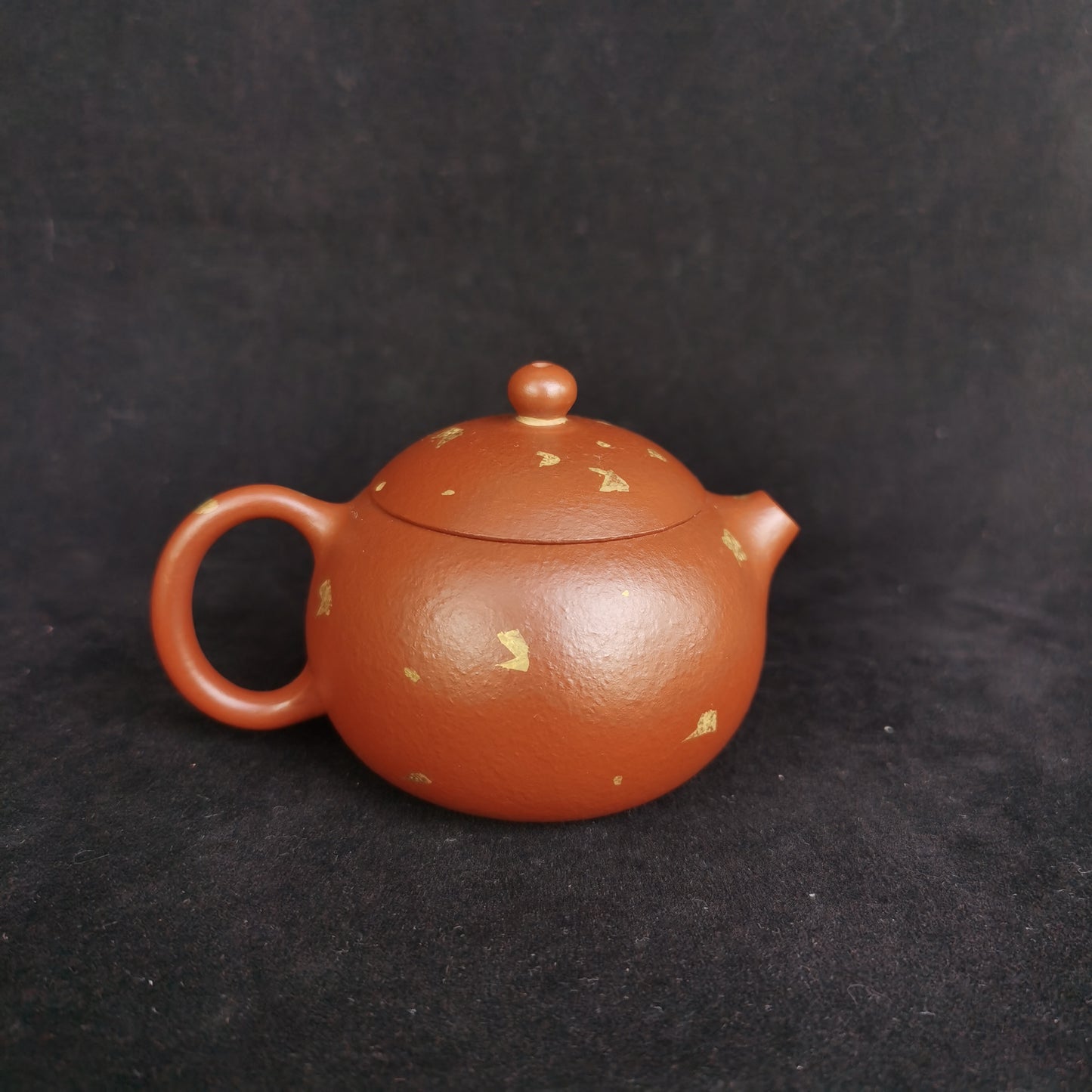 Siyutao Teapot XiShi  Authentic Yixing DaHongPao 80ml half handmade