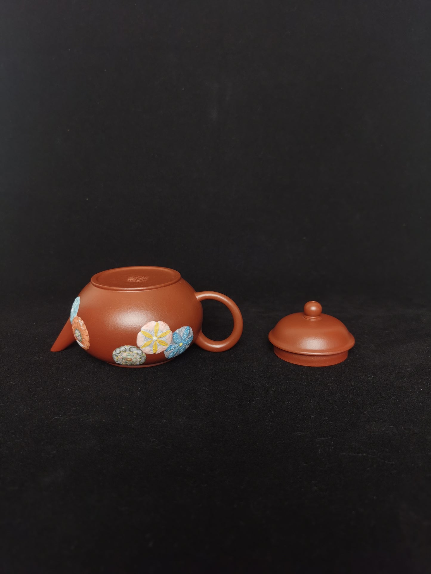 Siyutao teapot hydrangeas full handcrafted 120ml