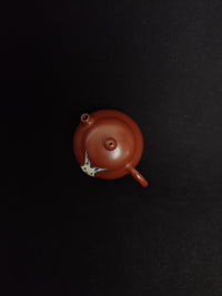 Siyutao Yixing Teapot, The Wen Dan ,Good Yixing Zisha XiaoMeiYao Zhu Ni,Good Clay,100ml,Full handmade,Full Handpainted & Aged 23 Years