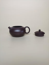 Yixing teapot  Xi Shi 155ml Gu Fa Lian ni (Most Archaic Clay Forming) authentic Yixing Lao Zi Ni clay and aged 16 years full handmade