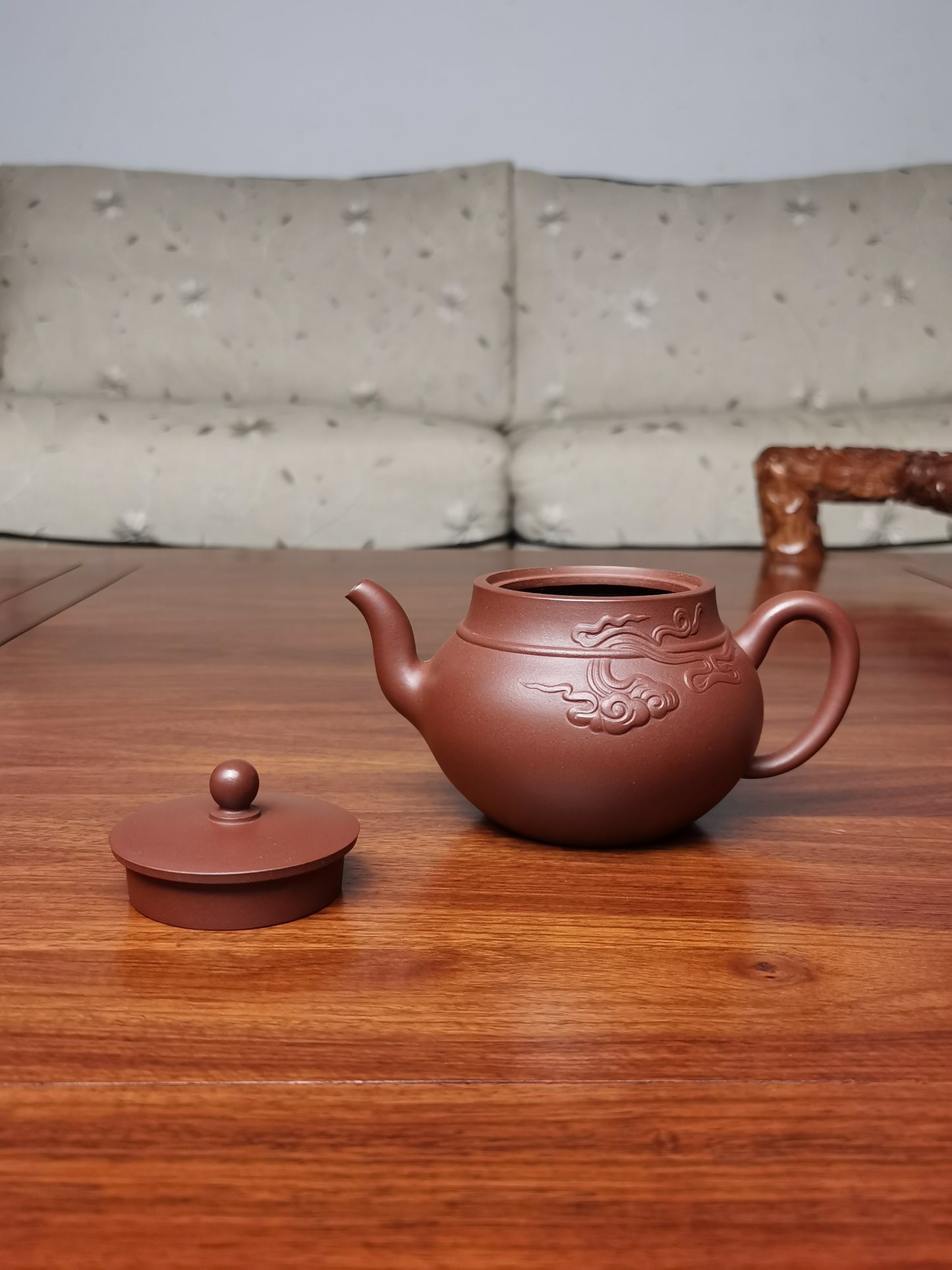 Artwork Yixing teapot Dancer 285ml fully handmade