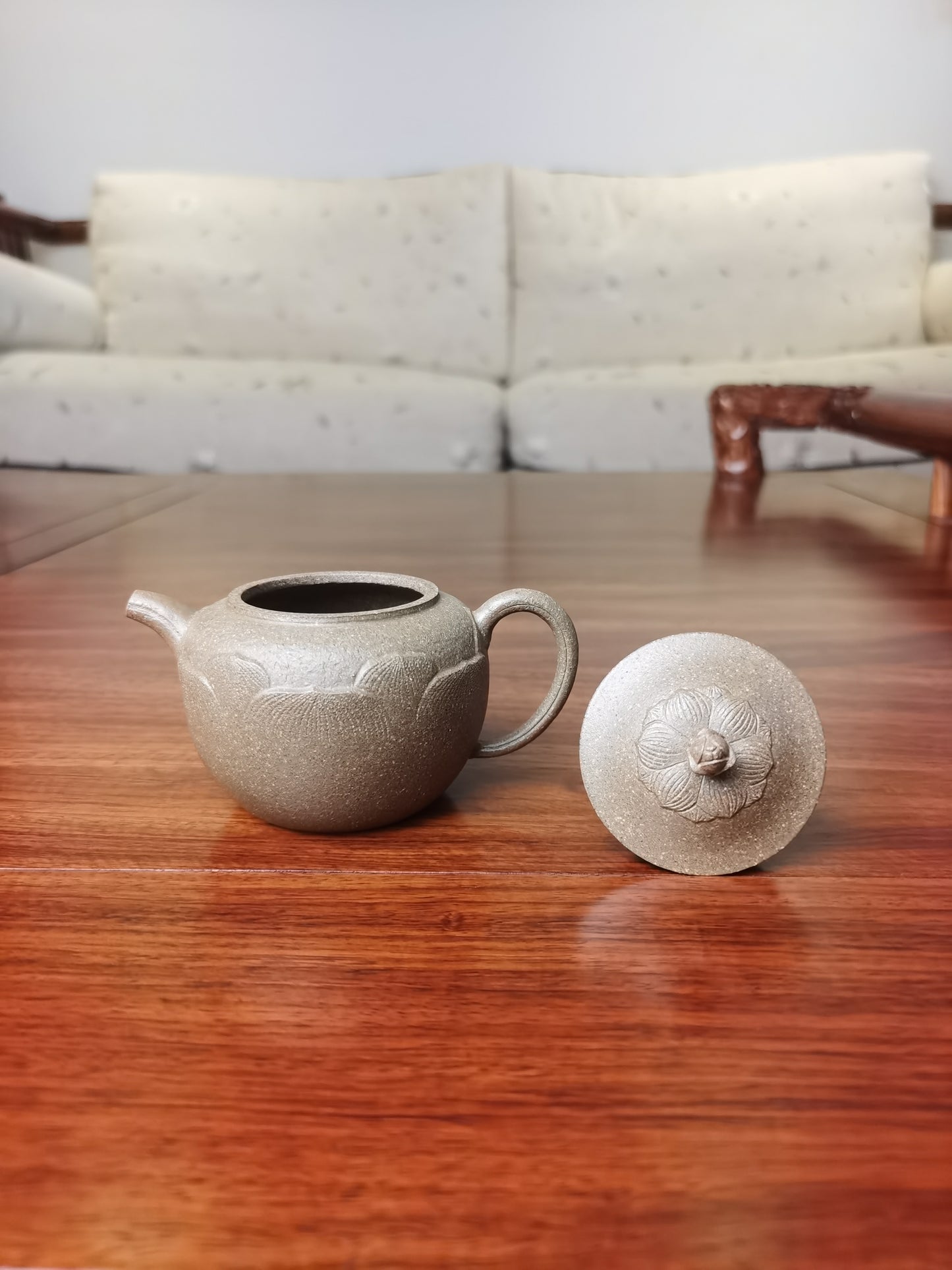 Siyutao teapot lotus 130ml fully handmade