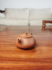 Siyutao artwork shi piao teapot 85ml fully handmade by artist wei ren