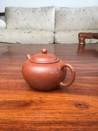 Artwork yixing teapot Yuan Zhu 140ml fully handmade by Ju Fang Tao