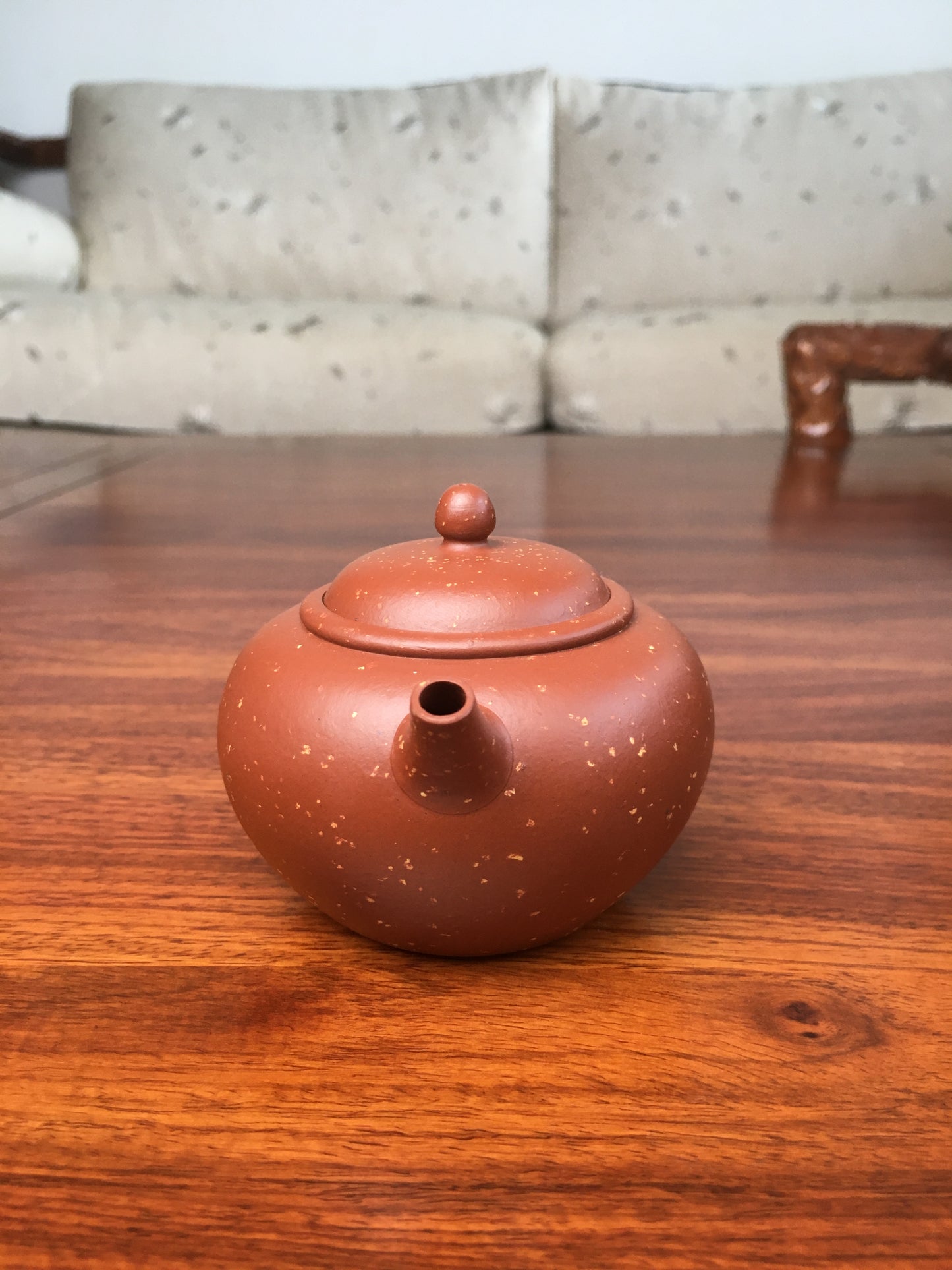 Artwork yixing teapot Yuan Zhu 140ml fully handmade by Ju Fang Tao