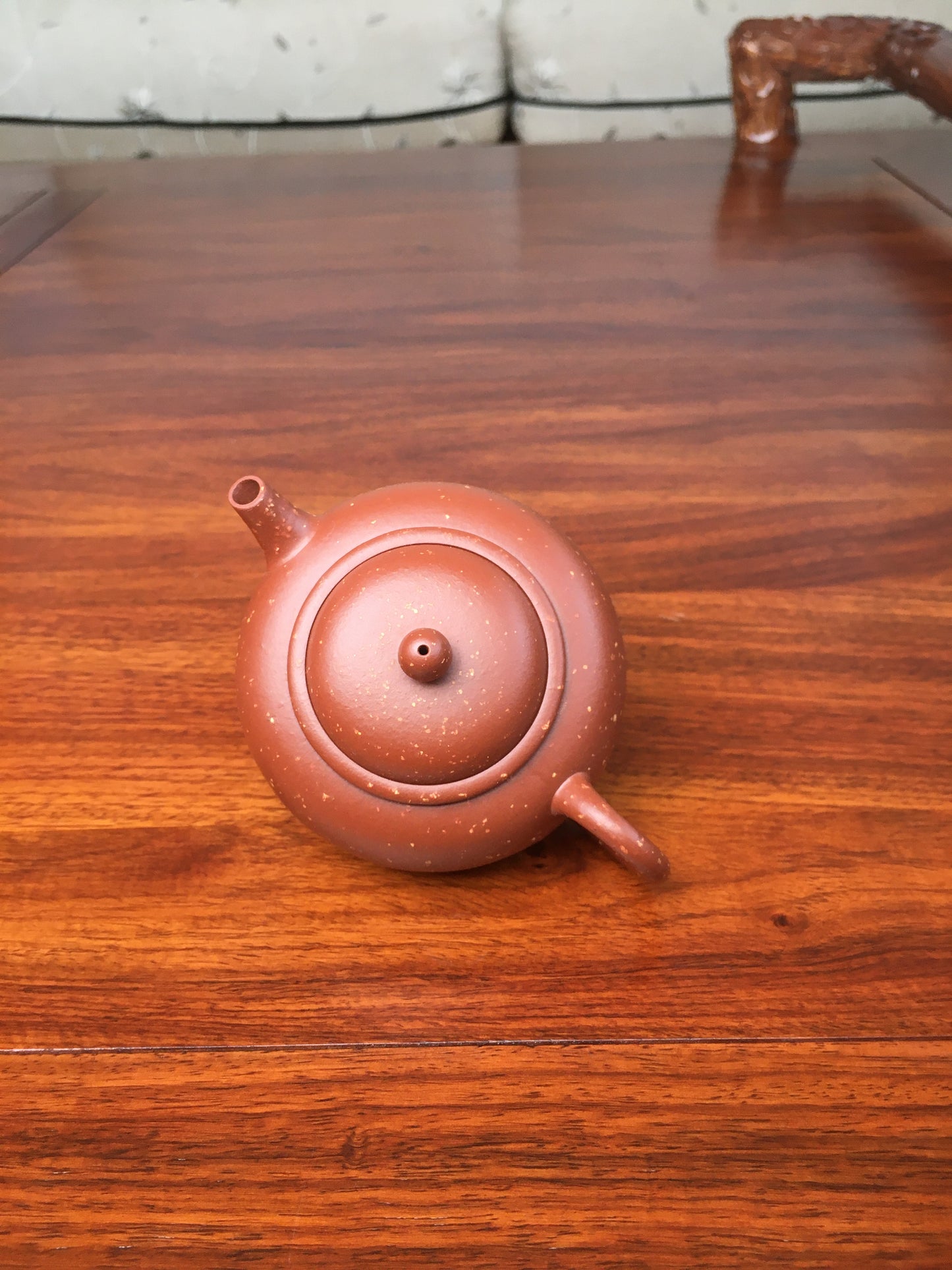 Artwork yixing teapot Yuan Zhu 140ml fully handmade by Ju Fang Tao