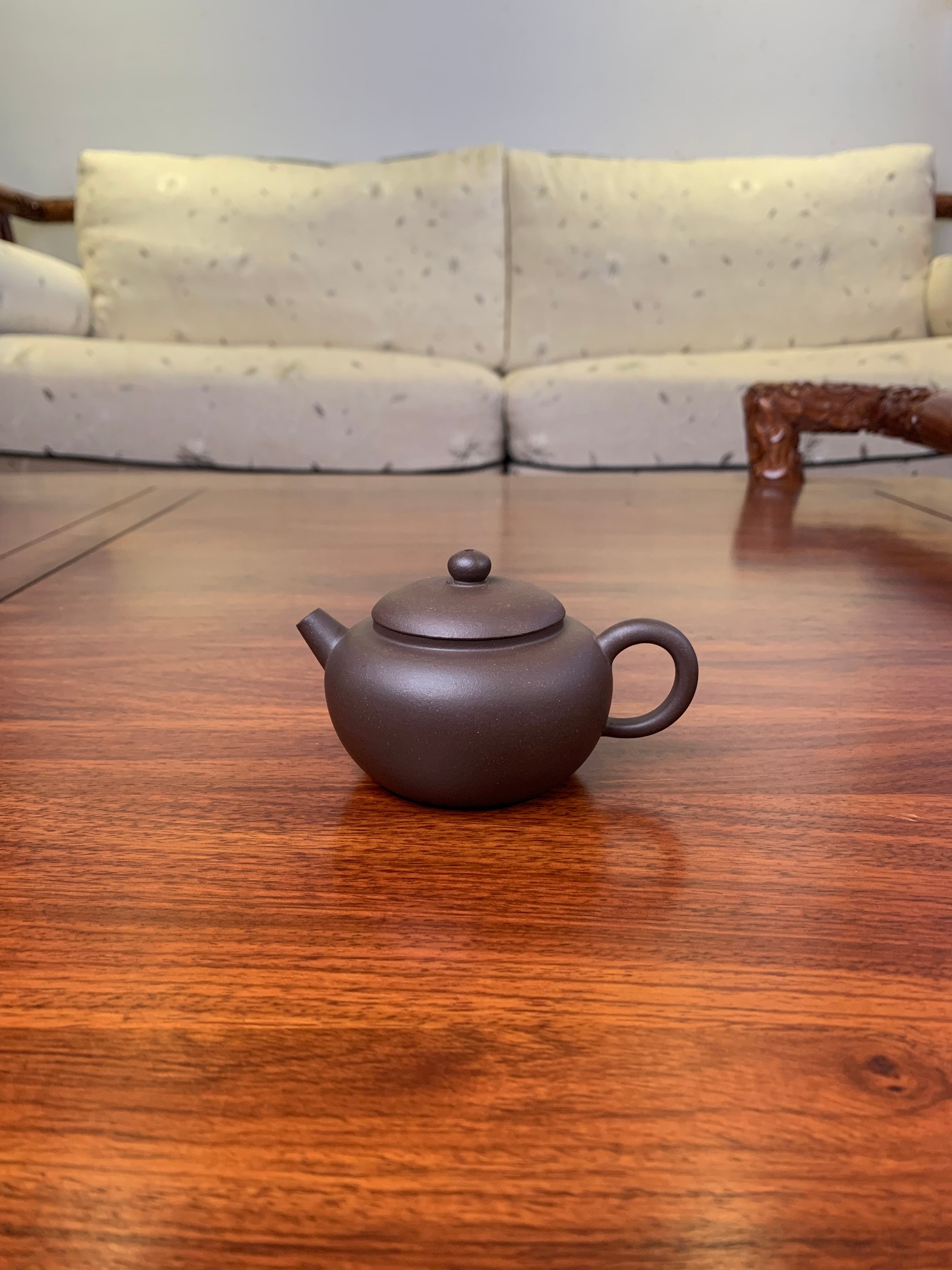 Yixing teapot Bian Yuan 124ml