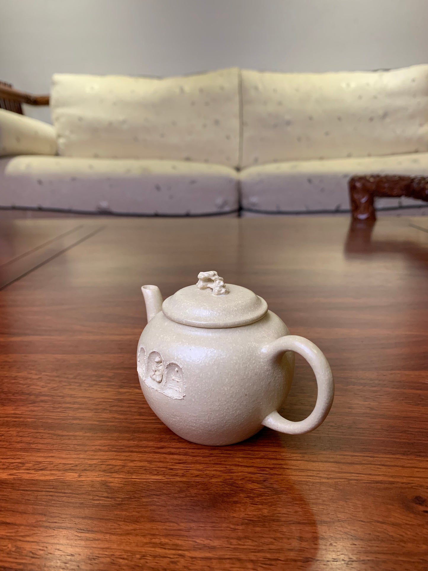 Siyutao Yixing Teapot The Buddha Yixing Zisha Ben Shan Lv Ni 130ml Full handmade Special design