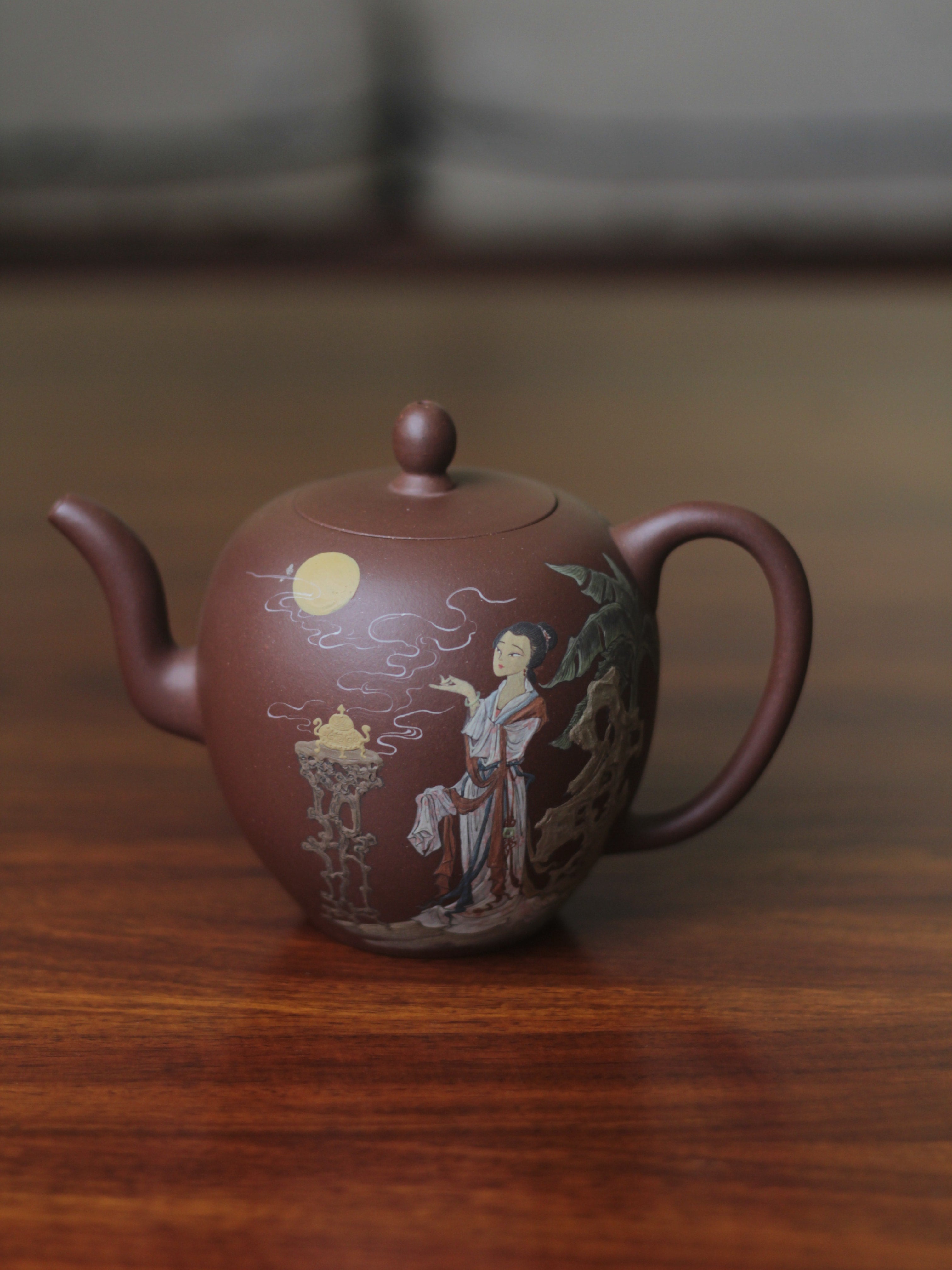 Teapot Named Mei Ren Jian 350ml Fully Handmade By Master Wei Ren