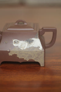 Teapot named Mao 240ml fully handmade by artist