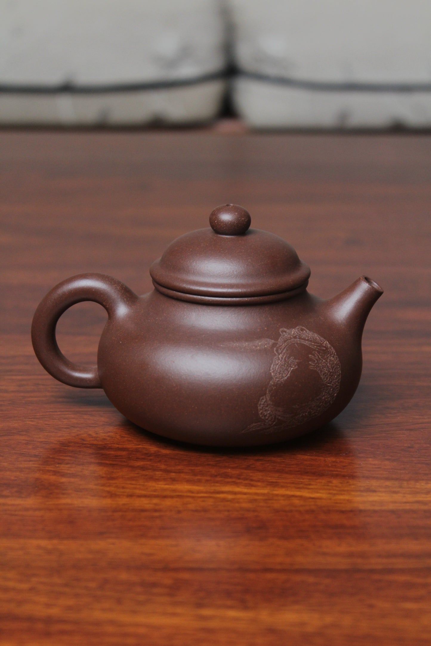 Teapot Named Rong Tian 210ml half handmade by craftsman