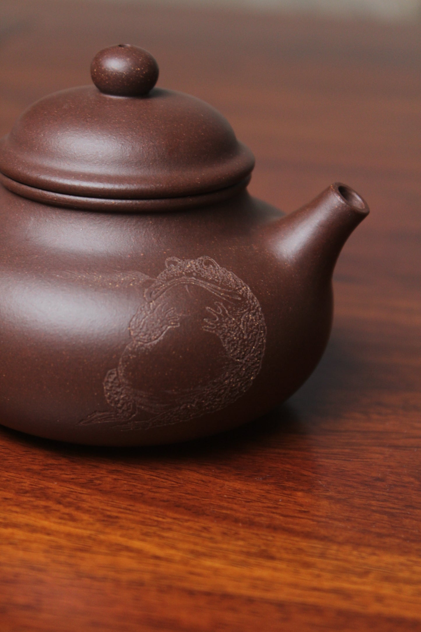 Teapot Named Rong Tian 210ml half handmade by craftsman