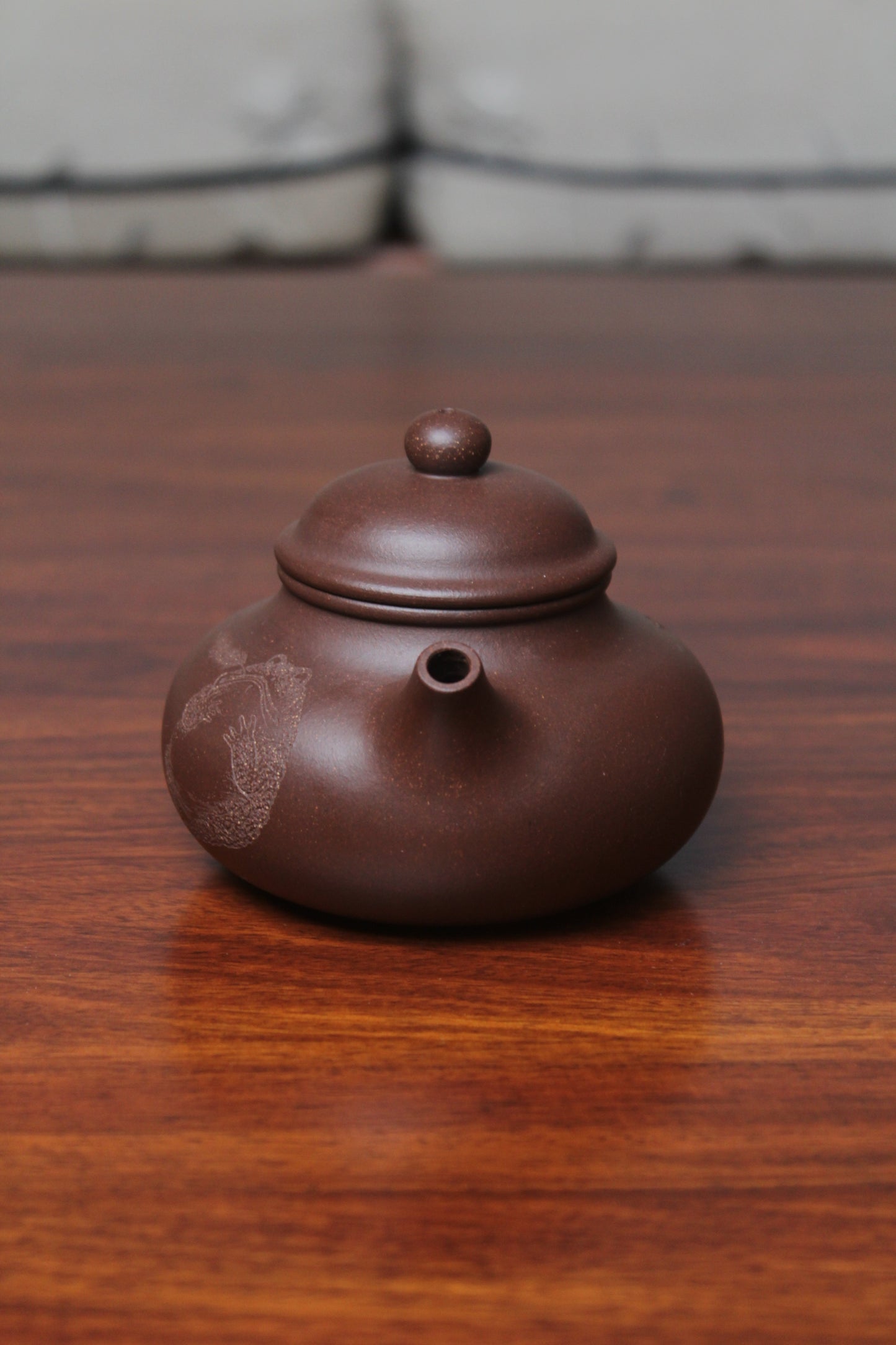 Teapot Named Rong Tian 210ml half handmade by craftsman