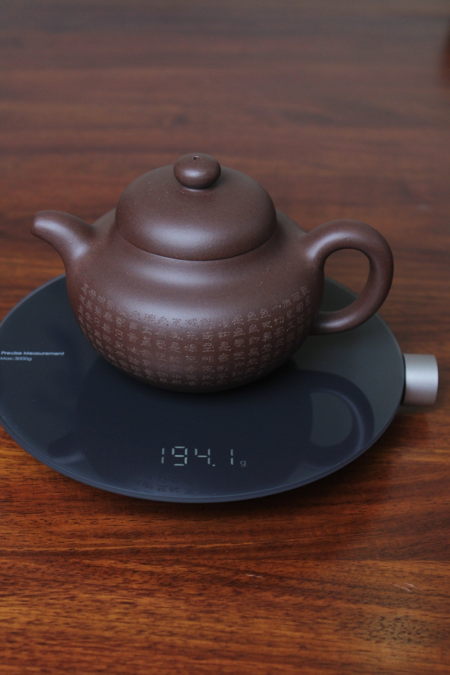 Teapot named Shi Yuan 250ml half handmade by craftsman