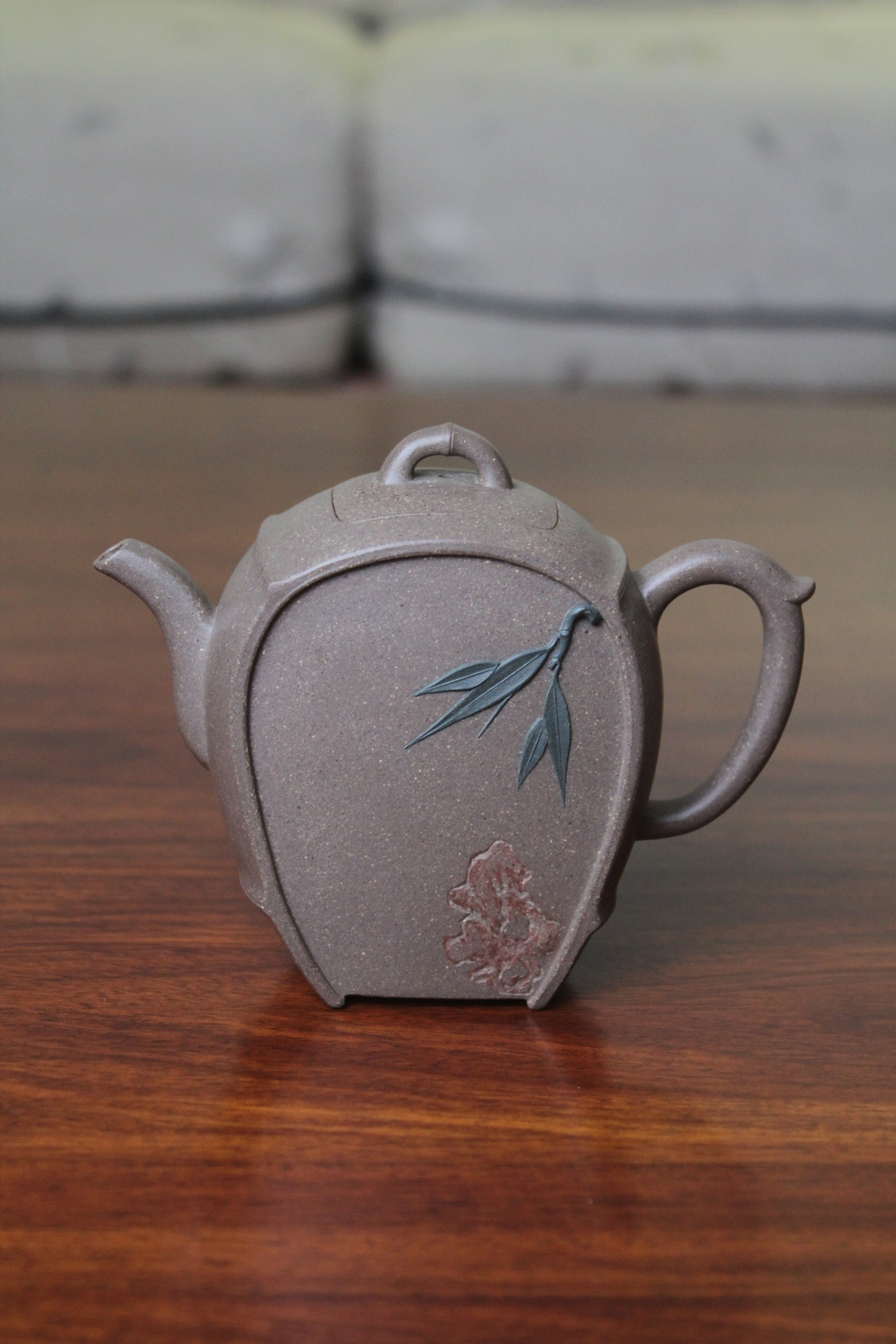 Zisha teapot zhu yun fully handmade from zisha art gallery front