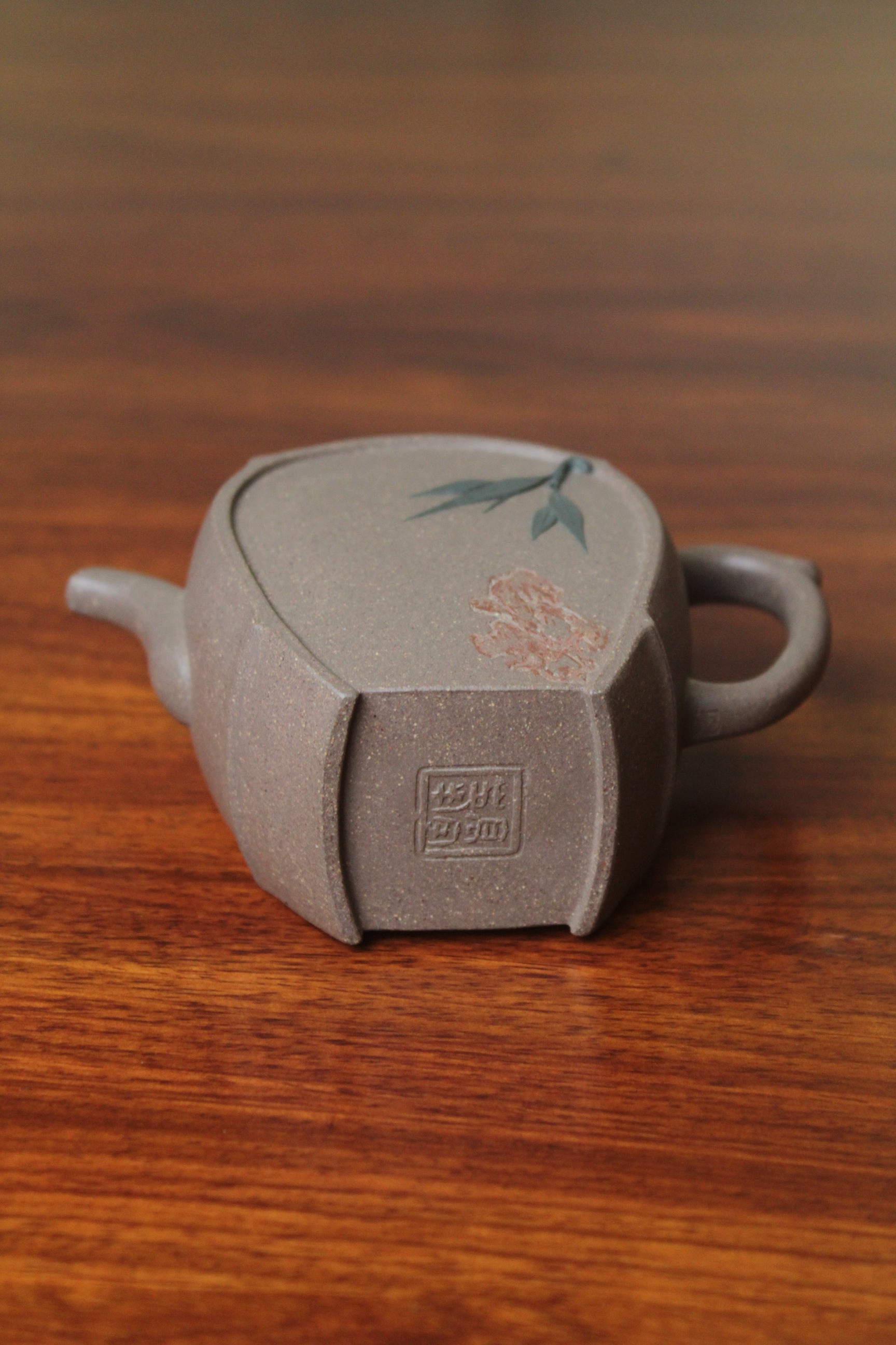 Zisha teapot zhu yun fully handmade from zisha art gallery mark