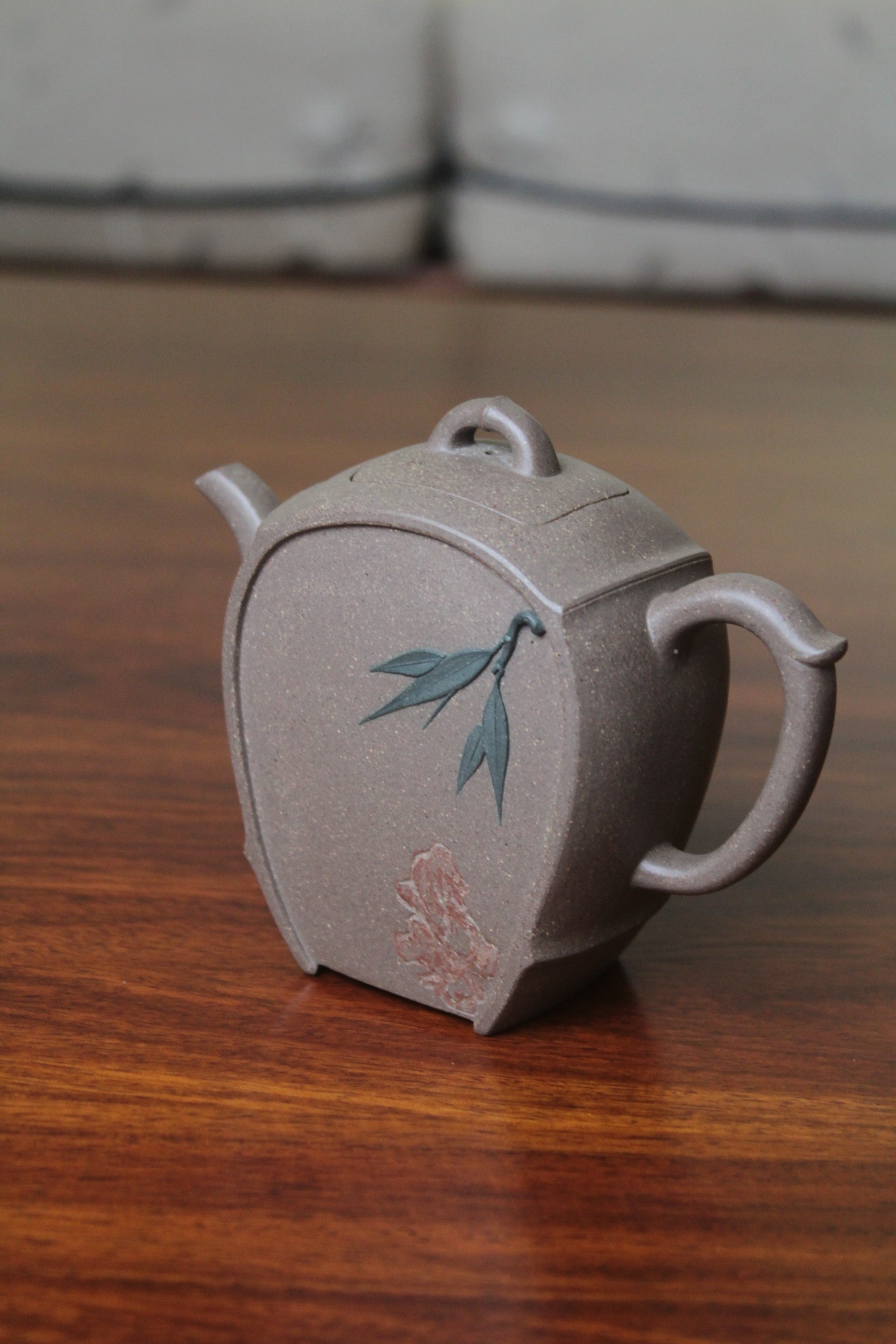 Zisha teapot zhu yun fully handmade from zisha art gallery right