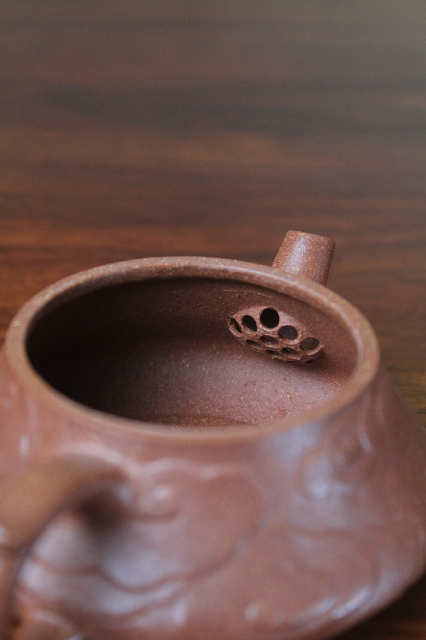 yixing clay teapot handmade yun filter