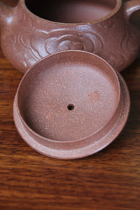 yixing clay teapot handmade yun lid mark